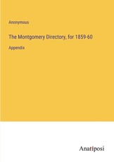 The Montgomery Directory, for 1859-60