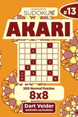 Sudoku Akari - 200 Normal Puzzles 8x8 (Volume 13)