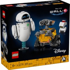 Bricks Disney Pixar 43279 WALL‑E ir EVE