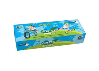 Guašas LAMBO SCHOOL, 12 spalvų