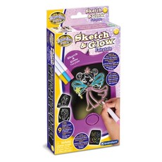 Brainstorm Tablet Sketch & Glow - Pasakos