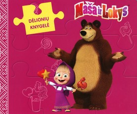 Maša ir Lokys. Dėlionių knyga