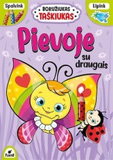 Boružiukas Taškiukas. Pievoje  su draugais