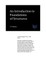 An Introduction to Foundations of Structures