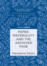 Paper, Materiality and the Archived Page