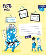 Sąsiuvinis MONSTROPEDIJA. PAMOKOS, 2 kl., 12 l., langeliais