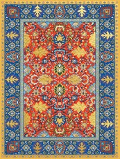 Red Pattern Journal