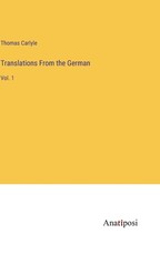 Translations From the German