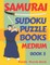Samurai Sudoku Puzzle Books Medium - Book 5