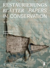 Restaurierungsblätter - Papers in Conservation Band 41