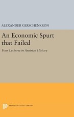 An Economic Spurt That Failed