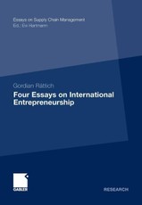 Four Essays on International Entrepreneurship