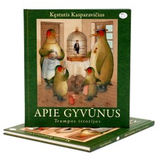 Apie gyvūnus (knyga su defektais)