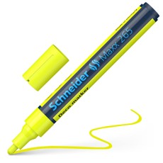 Žymeklis kreidinis Maxx 265 2-3mm geltonas