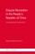 Dispute Resolution in the People's Republic of China