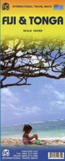 Fiji Islands & Tonga Travel Reference Map 1 : 525 000