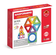 MAGFORMERS Magnetinis rinkinys „Basic Plus“, 26 vnt. MAGFORMERS Magnetinis rinkinys „Basic Plus“, 26 vnt.
