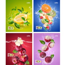 Sąsiuvinis „Tutti Frutti“, 48 lapų, langeliais