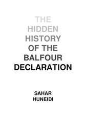 The Hidden History of the Balfour Declaration