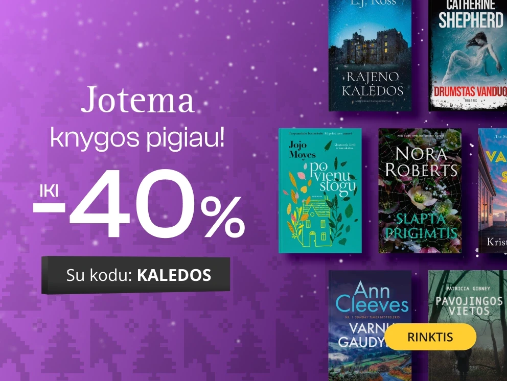 LEIDYKLOS JOTEMA KNYGOMS - extra nuolaidos iki -40%!
