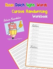Noun Dolch Sight Words Cursive Handwriting Workbook