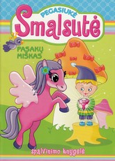 Pegasiukė. Pasakų miškas (spalvinimo knygelė)