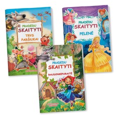 PRADEDU SKAITYTI 3 knygelių rinkinys