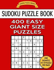 Sudoku Puzzle Book 400 EASY Giant Size Puzzles