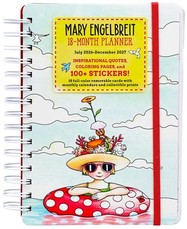 Mary Engelbreit 18-Month Coloring Planner: July 2026-December 2027