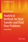 Analytical Methods for Heat Transfer and Fluid Flow Problems