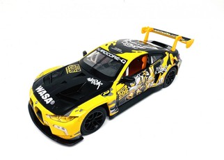 Modelinis automobilis MSZ BMW M4 GT3 1:24, su garso ir šviesos efektais