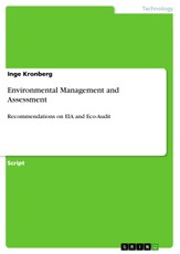 Environmental Management and Assessment