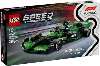 Konstrukciniai blokai Speed Champions 77247 F1 bolidas KICK Sauber Team C44