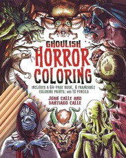 Ghoulish Horror Coloring Kit