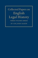 Collected Papers on English Legal History