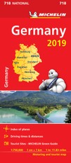 Germany 2019. Sulankstomas žemėlapis 1:750 000