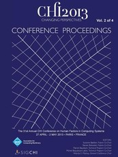 Chi 13 Proceedings of the 31st Annual Chi Conference on Human Factors in Computing Systems V2
