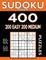 Sudoku Book 400 Puzzles, 200 Easy and 200 Medium