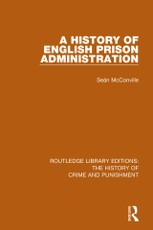 Mcconville, S: History of English Prison Administration