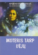 Moteris tarp vėjų