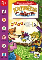 Katinėlis ir gaidelis. Pasakų užduotėlės