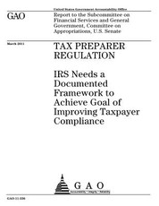 Tax preparer regulation