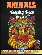 Animals Coloring Book For Adults