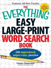 The Everything Easy Large-Print Word Search Book