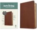 NLT Thinline Center-Column Reference Bible, Filament-Enabled Edition (Red Letter, Leatherlike, Rustic Brown)