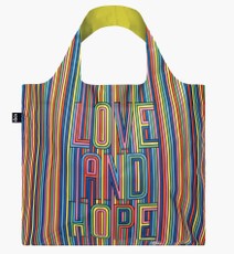 LOQI pirkinių krepšys „Steven Wilson Love & Hope Recycled Bag“