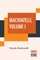Machiavelli, Volume I