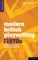 Modern British Playwriting