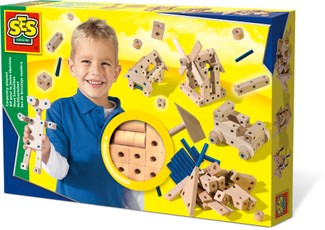 SES Kūrybinis žaislas „Dailidės rinkinys"