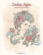 Zodiac Signs Coloring Book for Grown-Ups 1